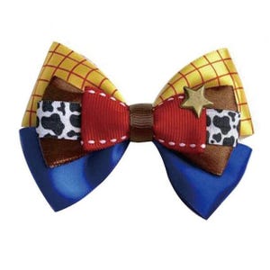 Valpbågar ~ Woody cowboy story Sheriff fluga hundhalsband tillbehör (DC31)