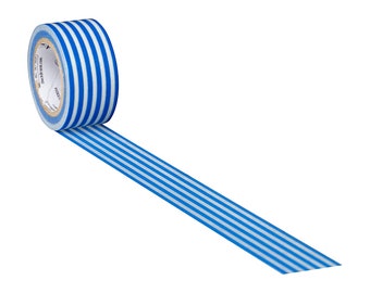 Ente Marke Washi 0,75"x240" Bastelband-Blaue Streifen (cs3)