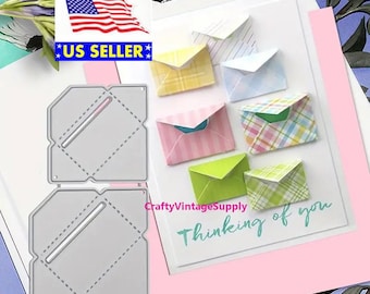 Mini envelope metal craft die cut cutting paper machine cutters dies