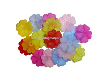 Charms Ciondoli Fiore Base per Cammeo Cabochon Colore Bronzo - Mate