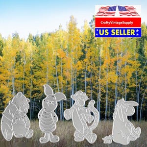 Cartoon Poo & friends Metallstanzschablonen Schneidemaschine Cutter sterben