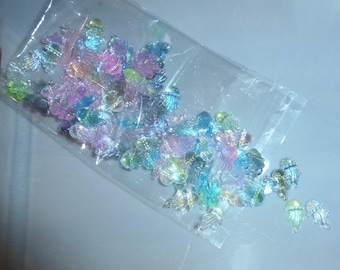 15 pezzi di resina fiore margherita ondeggiante 3/4 cabochon colorati flatbacks - Italia