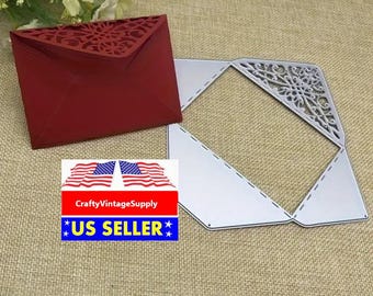 3" small envelope lace edge metal cutting dies cut machine cutter die