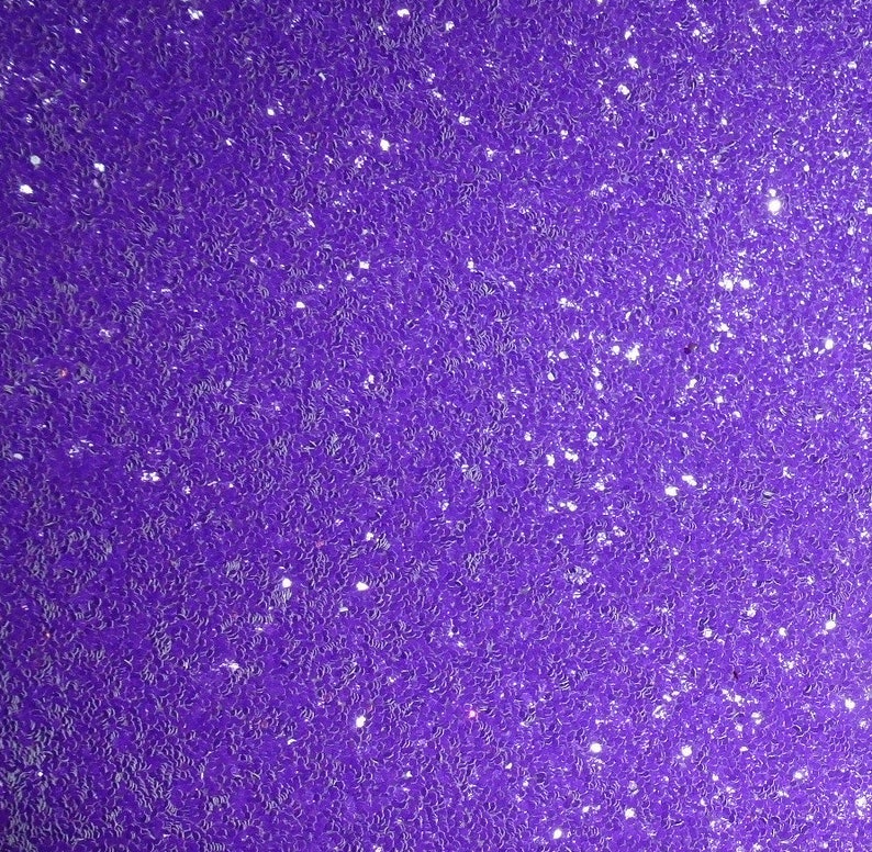 Fabric Chunky Glitter Sheet for Hair Bows Purple Material Etsy