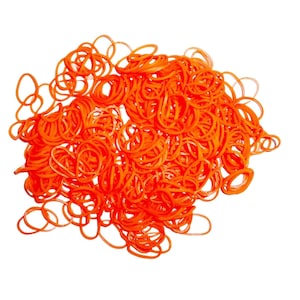Loom bracelet elastic rubber bands 2000 orange
