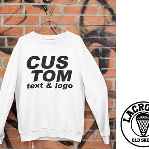 CUSTOM LACROSSE Sweatshirt - Unisex