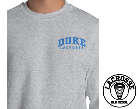 Duke lacrosse sweatshirt new arrivals