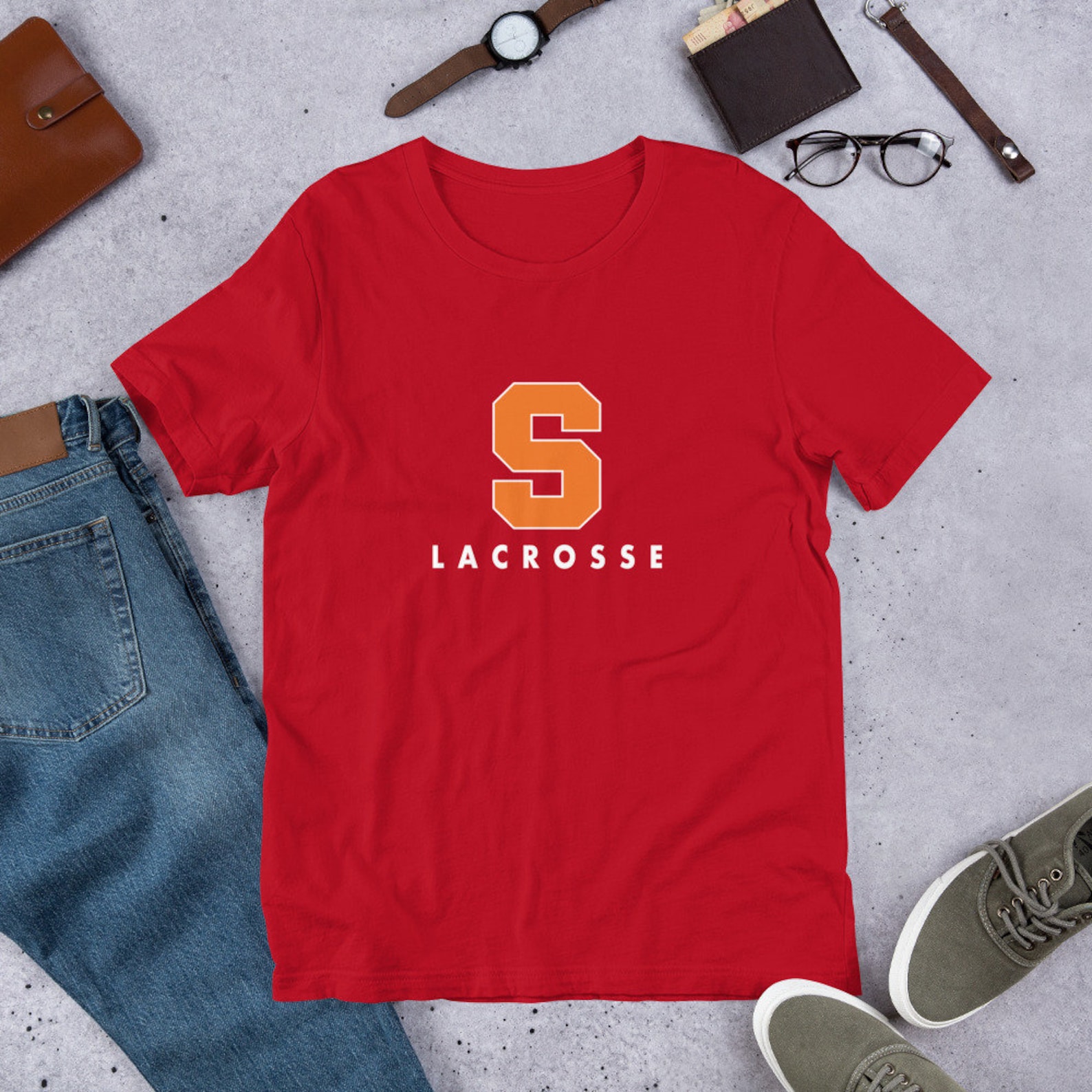 SYRACUSE LACROSSE CLASSIC Unisex TShirt Lax Native Mll Etsy