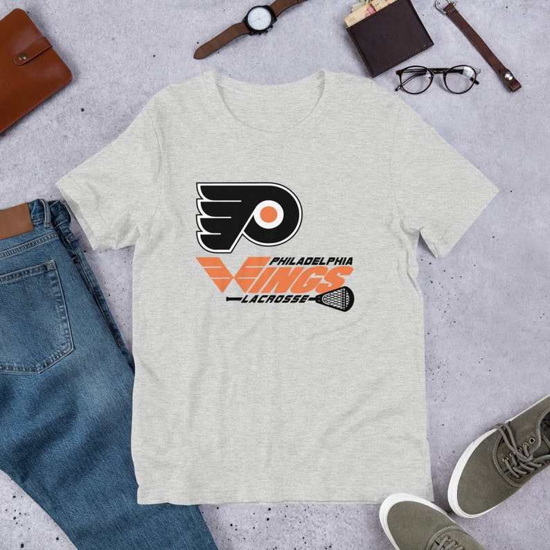 PHILADELPHIA WINGS LACROSSE Unisex Tshirt Lax Native Mll Etsy