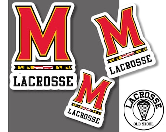 MARYLAND LACROSSE - Stickers - Lax Native Mll Pll Nll League team Equipment Man Woman sticker