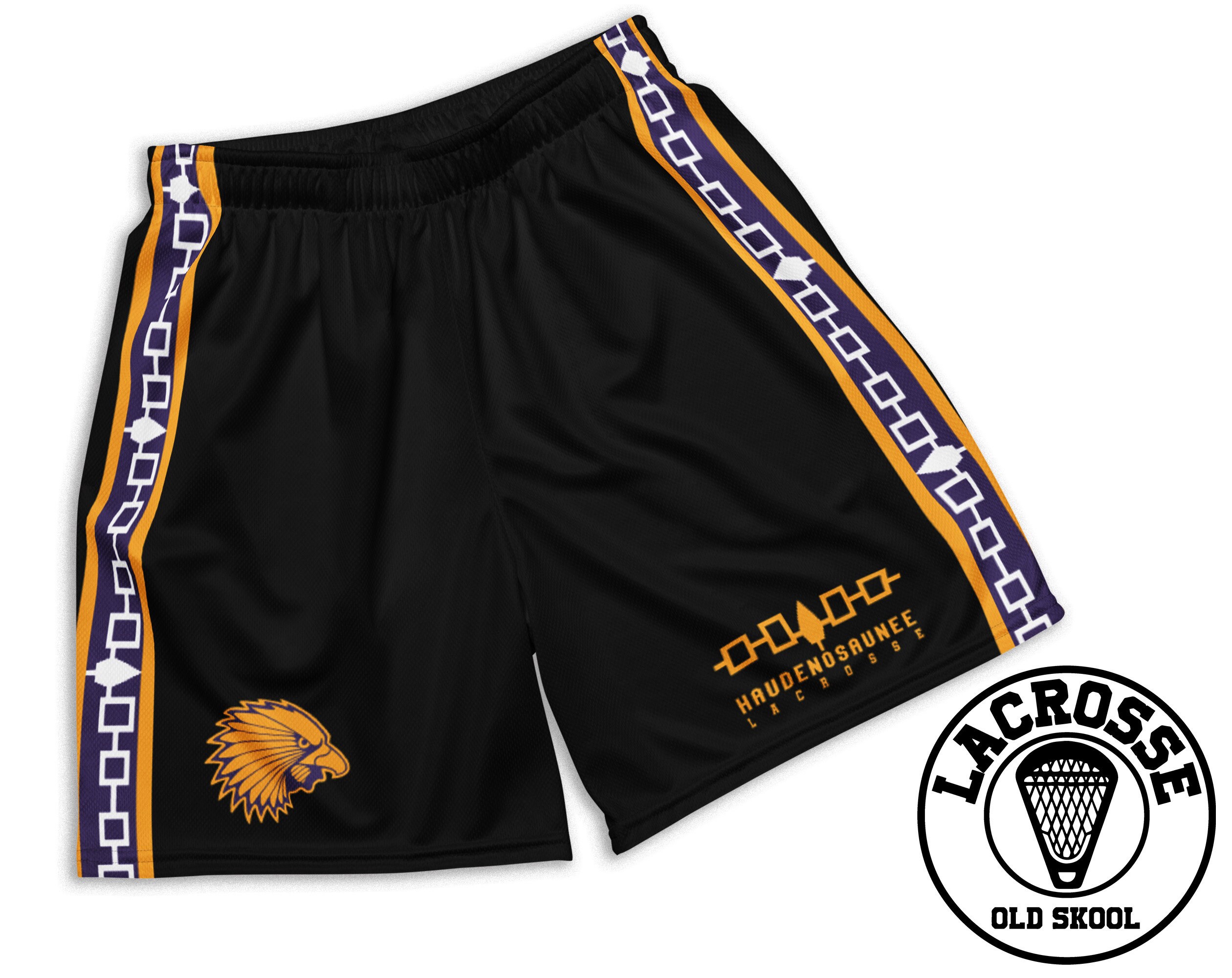 HAUDENOSAUNEE LACROSSE RARE Unisex Mesh Shorts! Get That Pro