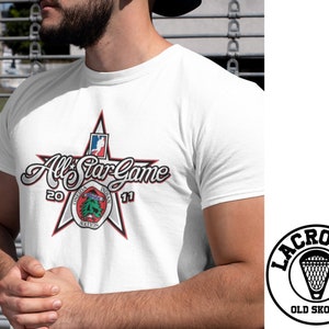 T-shirt ONEIDA ALL STAR - Unisex Uomo Donna Box Lacrosse League Nll Pll Oneida Indian Nation Lax Game Tee Reserve