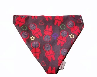 Squid Game bandana for Dogs