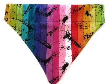 Rainbow pride bow/bandana for pets and people
