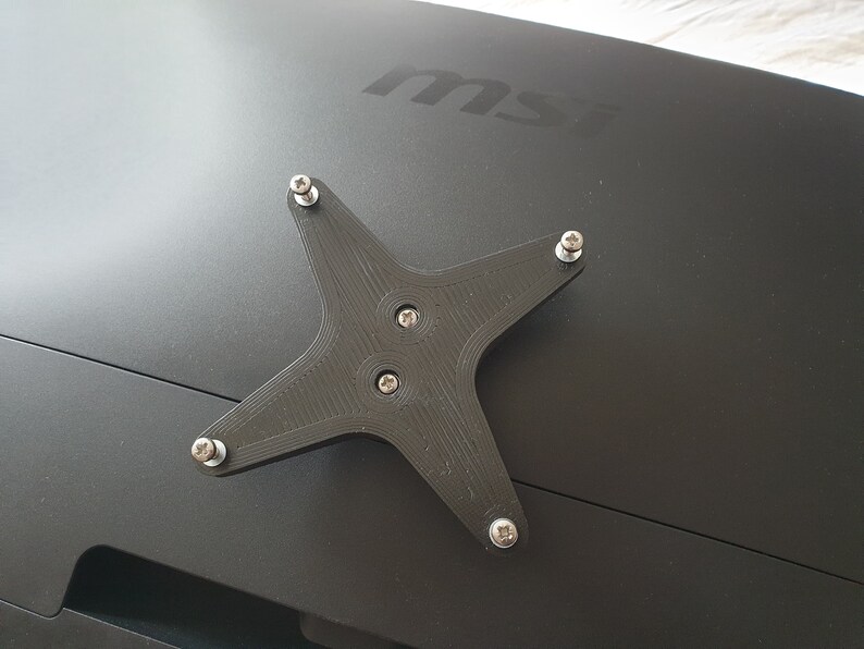 MSI Monitor VESA Adapter Plate for Desk / Wall Mount Monitor Arms Inc