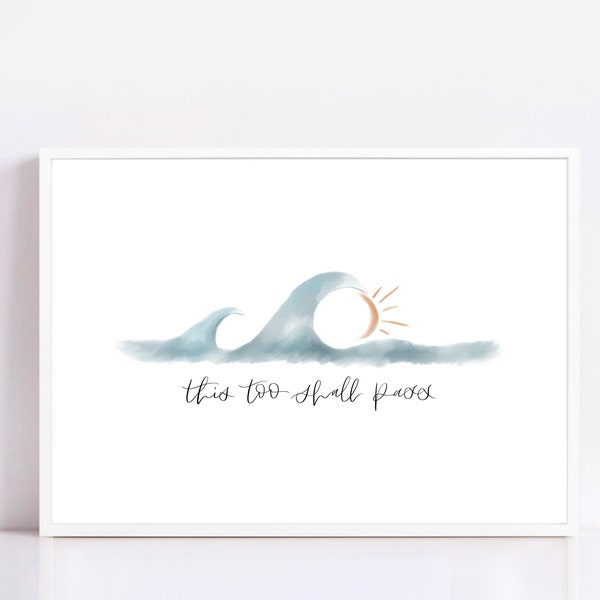 This Too Shall Pass - Etsy