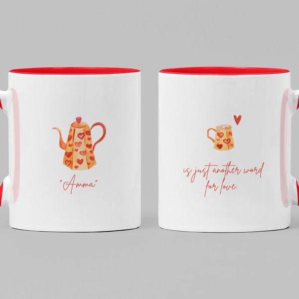 Desi Mother's Day Chai Mug | First 1st Mother's Day Photo Mug Gift | Mothers Day Coffee Cup | Indian Pakistani Punjabi Mama Amee Amma