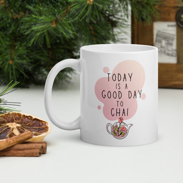 But First Chai Mug | Chai Lover Gift | Masala Chai | Indian Pakistani Desi Gift | But First Coffee | Chai Tea Lover |Holiday Christmas Gift