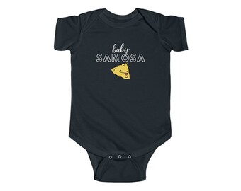 Samosa Baby Onesie | Cute Baby Onesie | Funny Baby Onesie | Gifts | Mother's Day | Father's Day | Desi clothes | Indian Pakistani Hindi Urdu