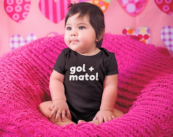Desi Gol Matol Baby Onesie | Cute Baby Onesie | Funny Indian Punjabi Pakistani Guju Baby Onesie | Mother's Day Gift | Father's Day Gift