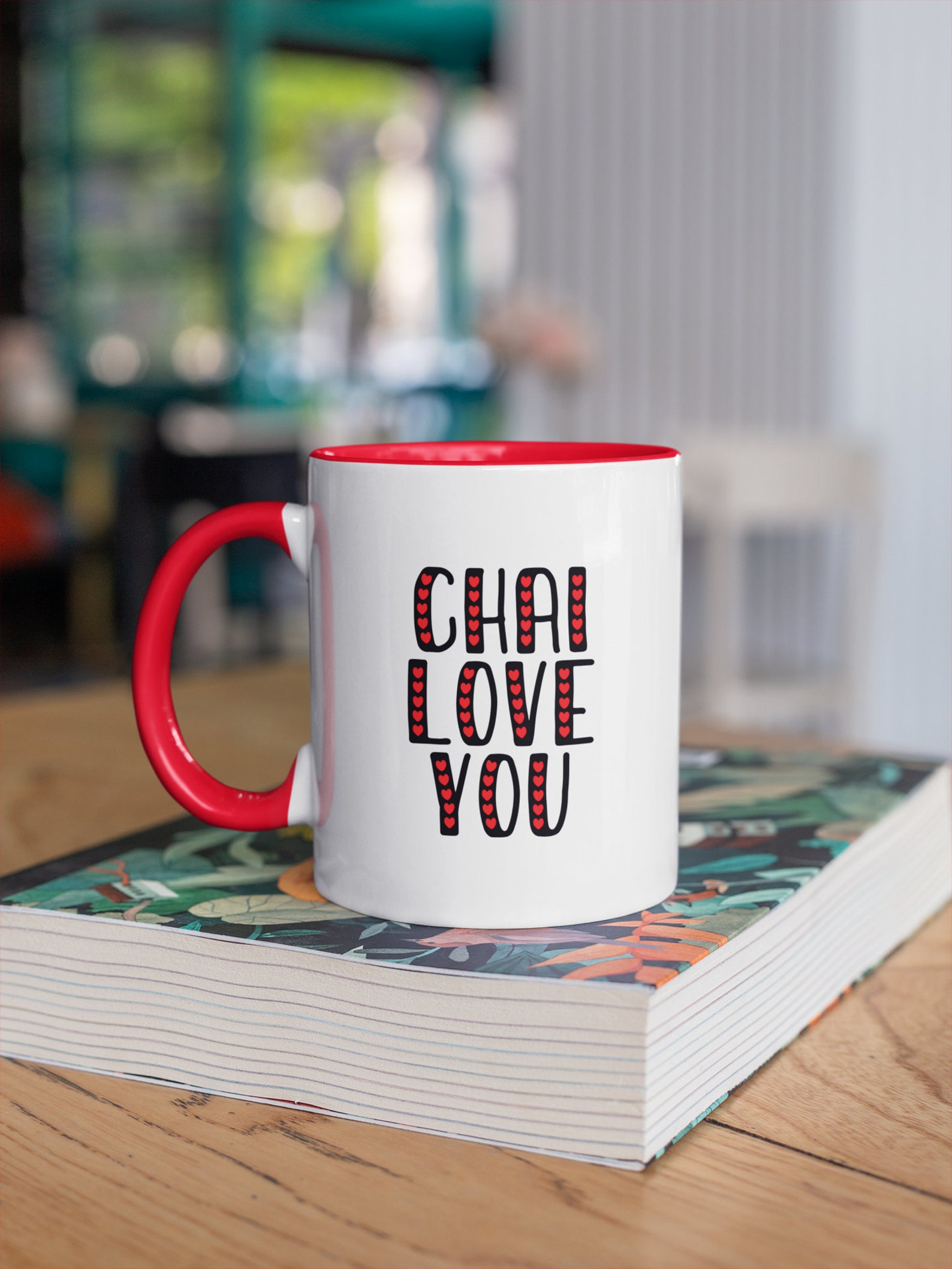 Chai Love You Mug | Chai Lover Gift | Masala Chai | Indian Pakistani ...