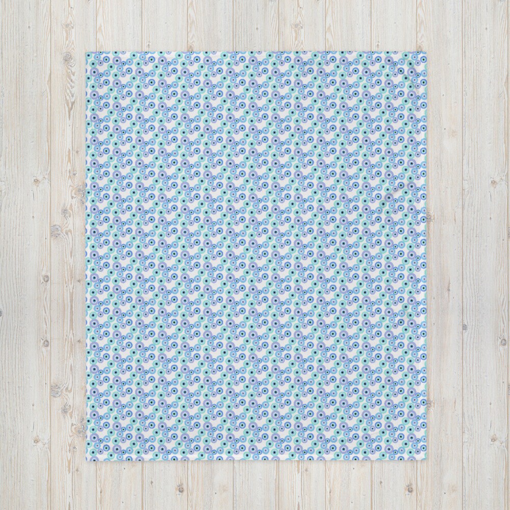 Evil Eye Baby Blanket Receiving Swaddle Wrap Arab Baby Etsy