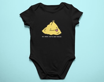 Cute Samosa Shirt for Baby | Mommy's Little Samosa Onesie | Cute Baby Onesie | Funny Indian Baby Onesie | Mother's Day | Father's Day
