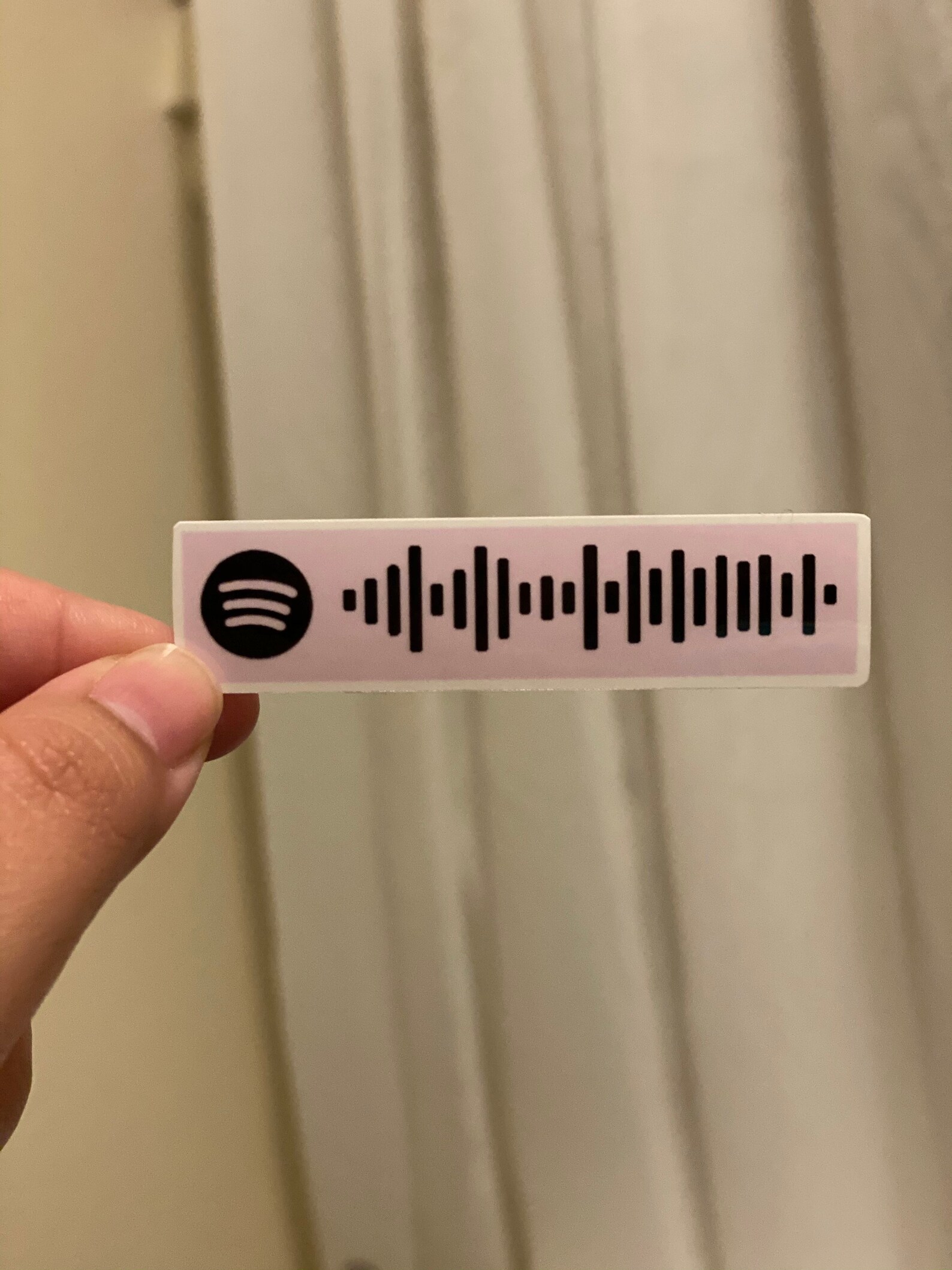 Spotify Code Sticker Waterproof Printable Vinyl Glossy Etsy