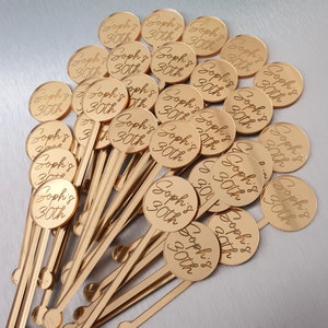 Drink stirrers, Personalised Stirrers