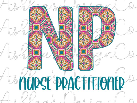 Nurse practitioner png NP svg sublimation digital download | Etsy