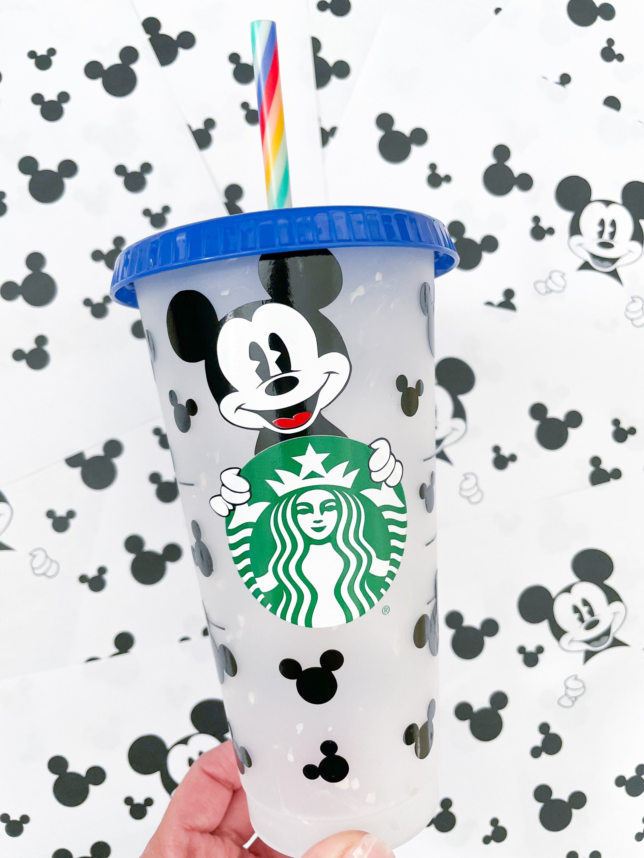 Disney Starbucks Cup Mickey Starbucks Cup Mickey Mouse Etsy