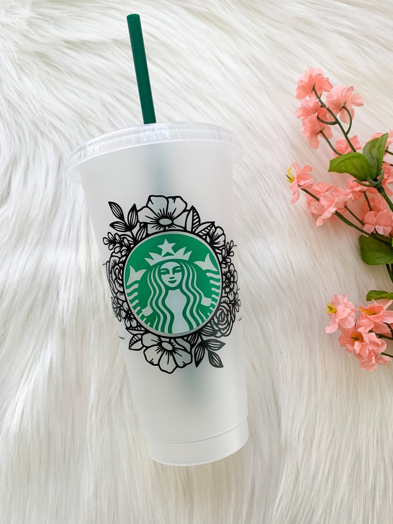 Free Free 195 Starbucks Floral Wreath Svg SVG PNG EPS DXF File