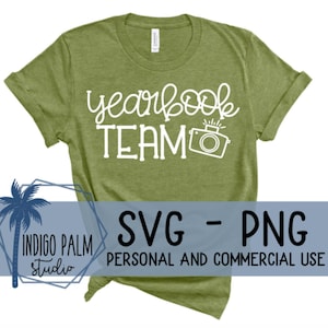 yearbook team svg - school yearbook shirt design - yearbook crew svg - yearbook club svg