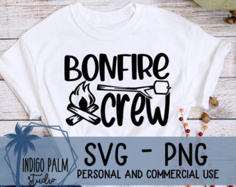 bonfire crew svg - fall shirt design - bonfire squad svg - fall favorites svg - bonfire sweatshirt svg - bonfire hoodie svg