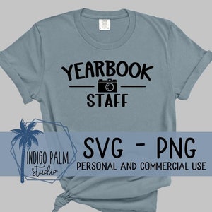 yearbook staff svg - school yearbook shirt design - yearbook crew svg - yearbook club svg - yearbook team design
