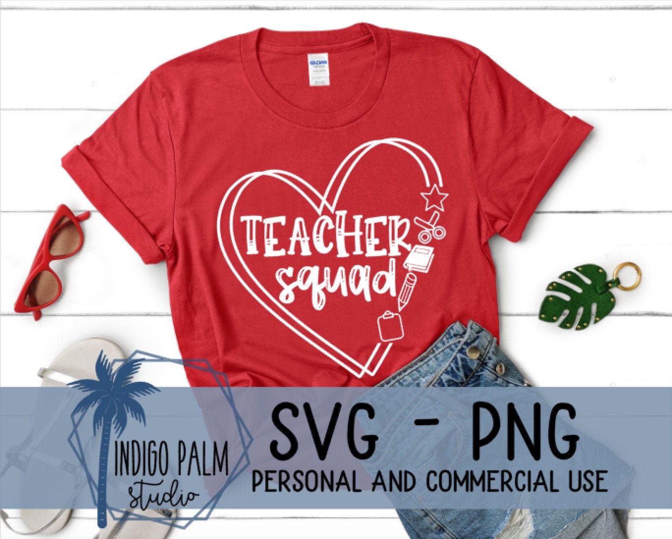 Teacher Squad Svg - Teacher Shirt Svg - Back to School Svg - Cute ...