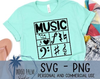 music teacher svg - back to school svg - band teacher svg - choir teacher svg - orchestra teacher svg - music therapy teacher svg