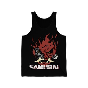 Johnny Silverhand Cosplay Unisex Tank Top - Cyberpunk 2077