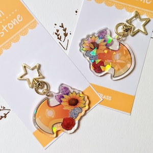 Azem Stone Keychain