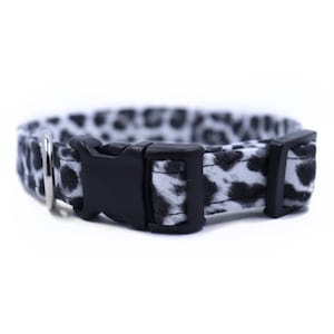 Cheetah Print Collar, Leopard Print Collar, Cat Collar, Pet Collar, Small Dog Collar, Large Dog Collar, Pet Accessories, Gifts for Pets