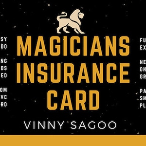 Magicians Insurance Card door Vinny Sagoo (Neo Magic)