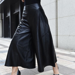 Leather Pants Size 14 Etsy UK
