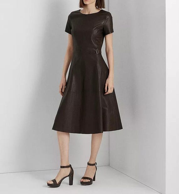 leather dress australia FAUX LEATHER DRESSES