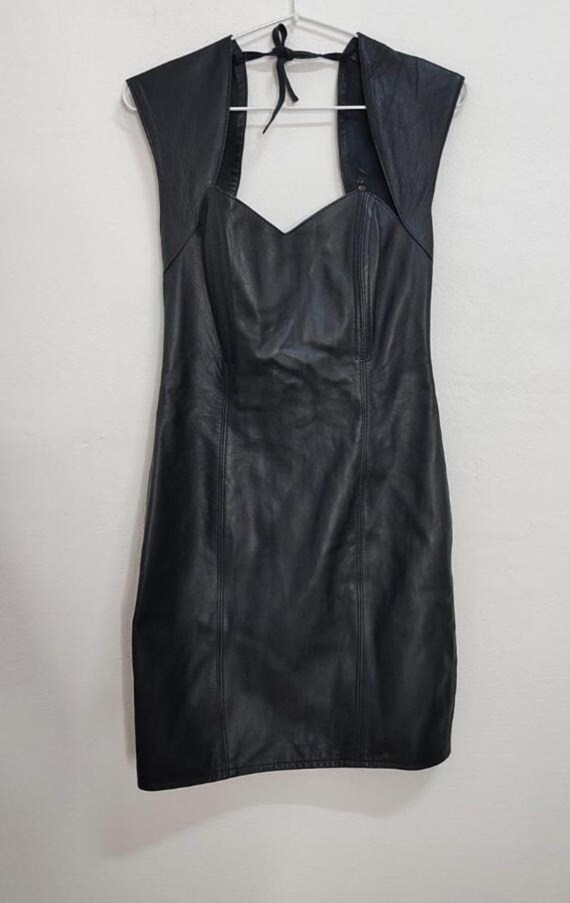 chinese dress ladies Sweetheart Neckline Mini Dress 18928 Black / Small main image 1