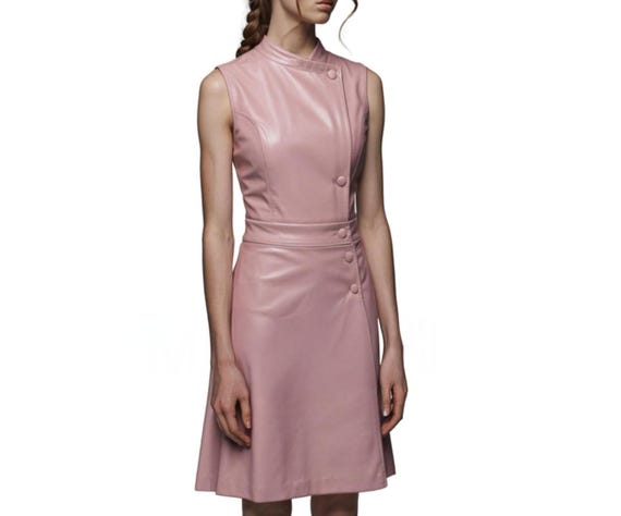 knee length dresses for ladies Hailey Strapless Mini Dress Pink main image 1