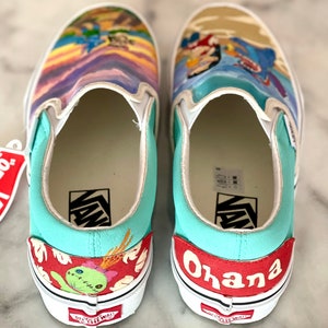 Ohana Custom Painted Shoes - Etsy