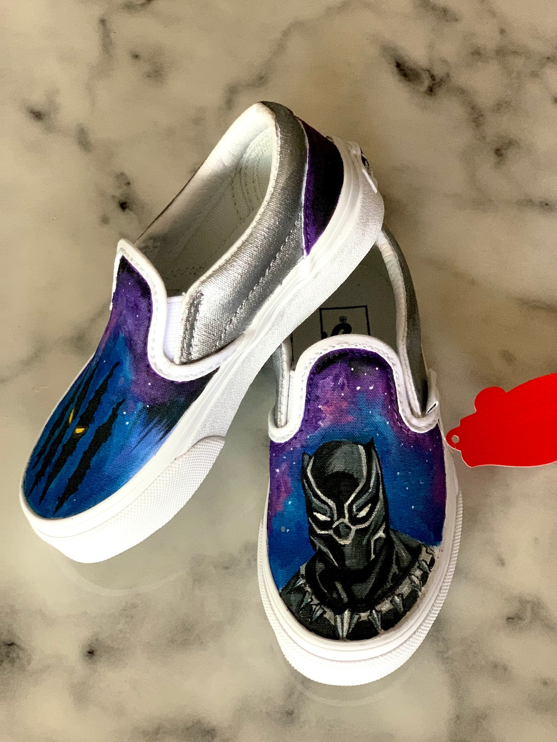 custom black panther shoes