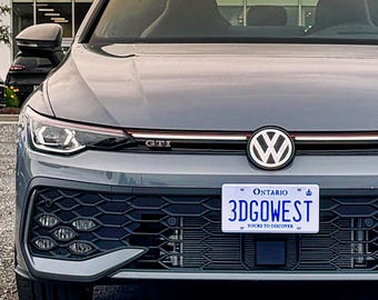 2025+ MK8.5 GOLF GTI [CENTERED] License Plate Holder
