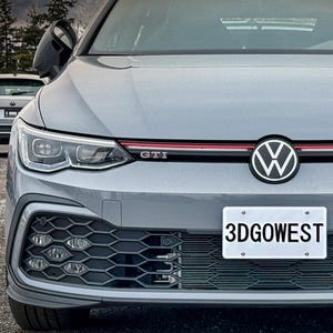 2022-2024 MK8 GOLF GTI [CENTERED] License Plate Holder