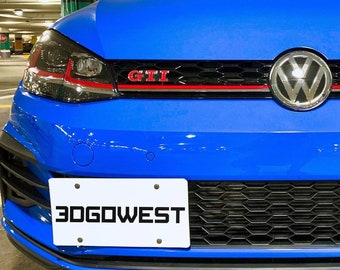 2021-2018  MK7.5 GOLF GTI License Plate holder